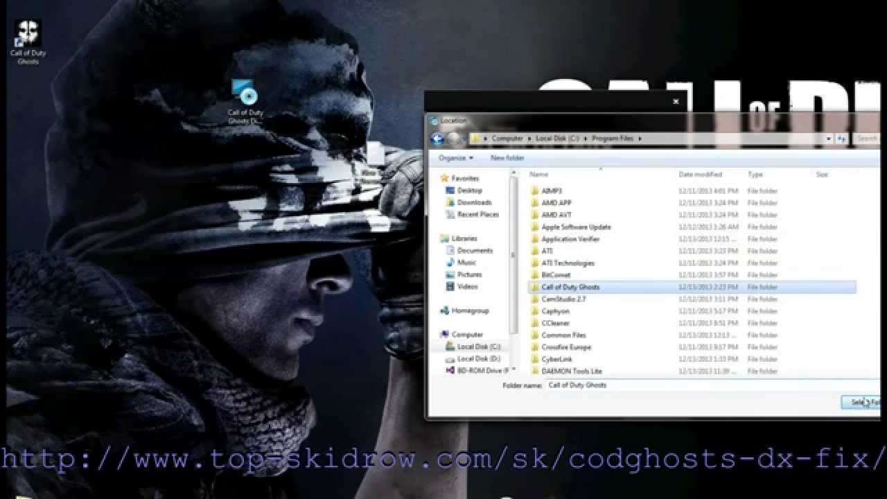 call of duty ghosts directx 10 patch